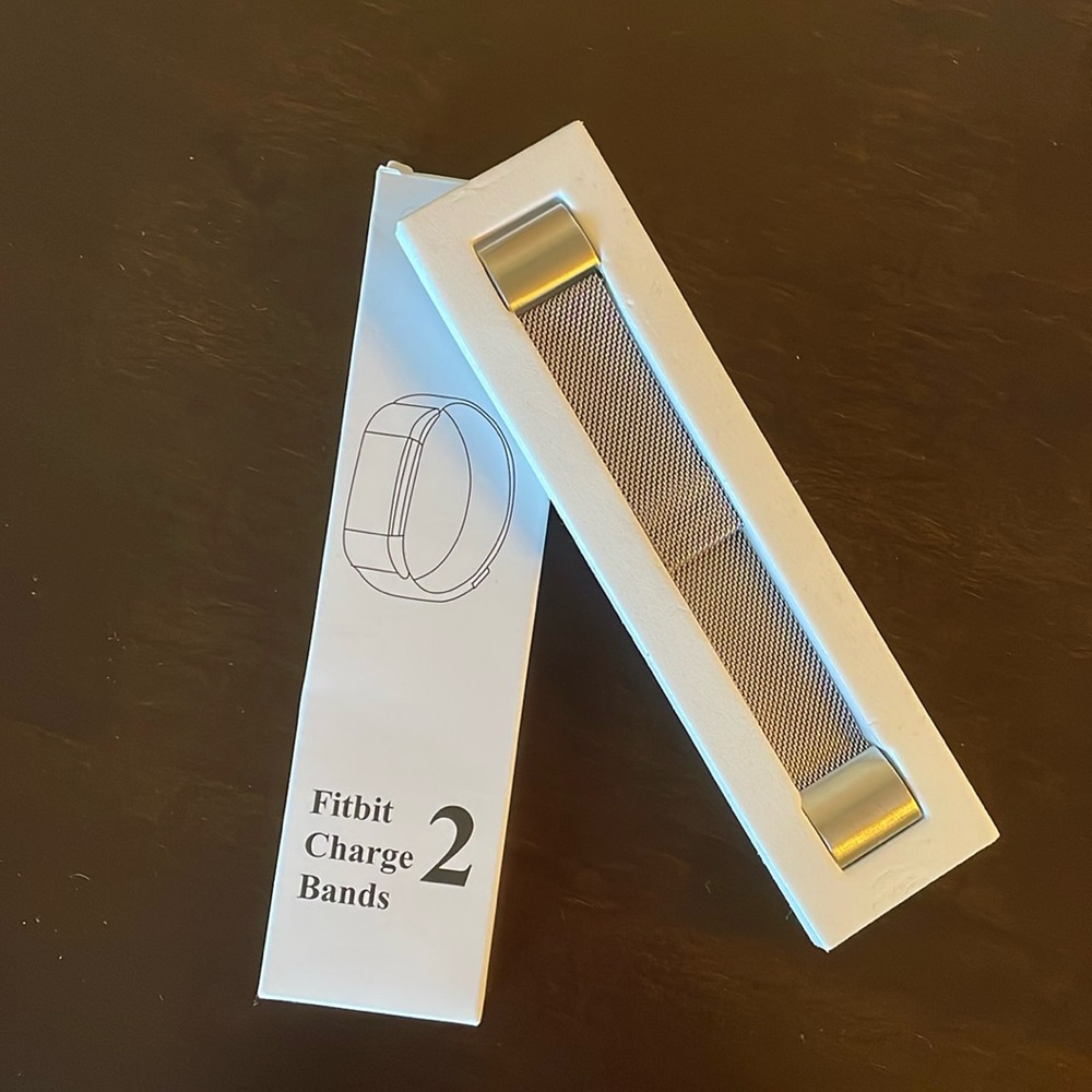 Fitbit Charge 2 Silver Band